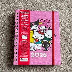 Hello Kitty 2026 Weekly Planner